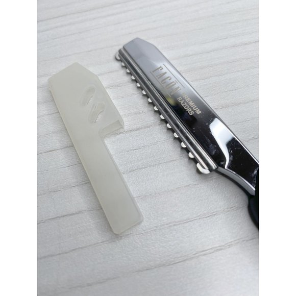 10 Blades + Professional Hair Styling Thinning Texturizing Cutting Feather Razor - Picture 4 of 8